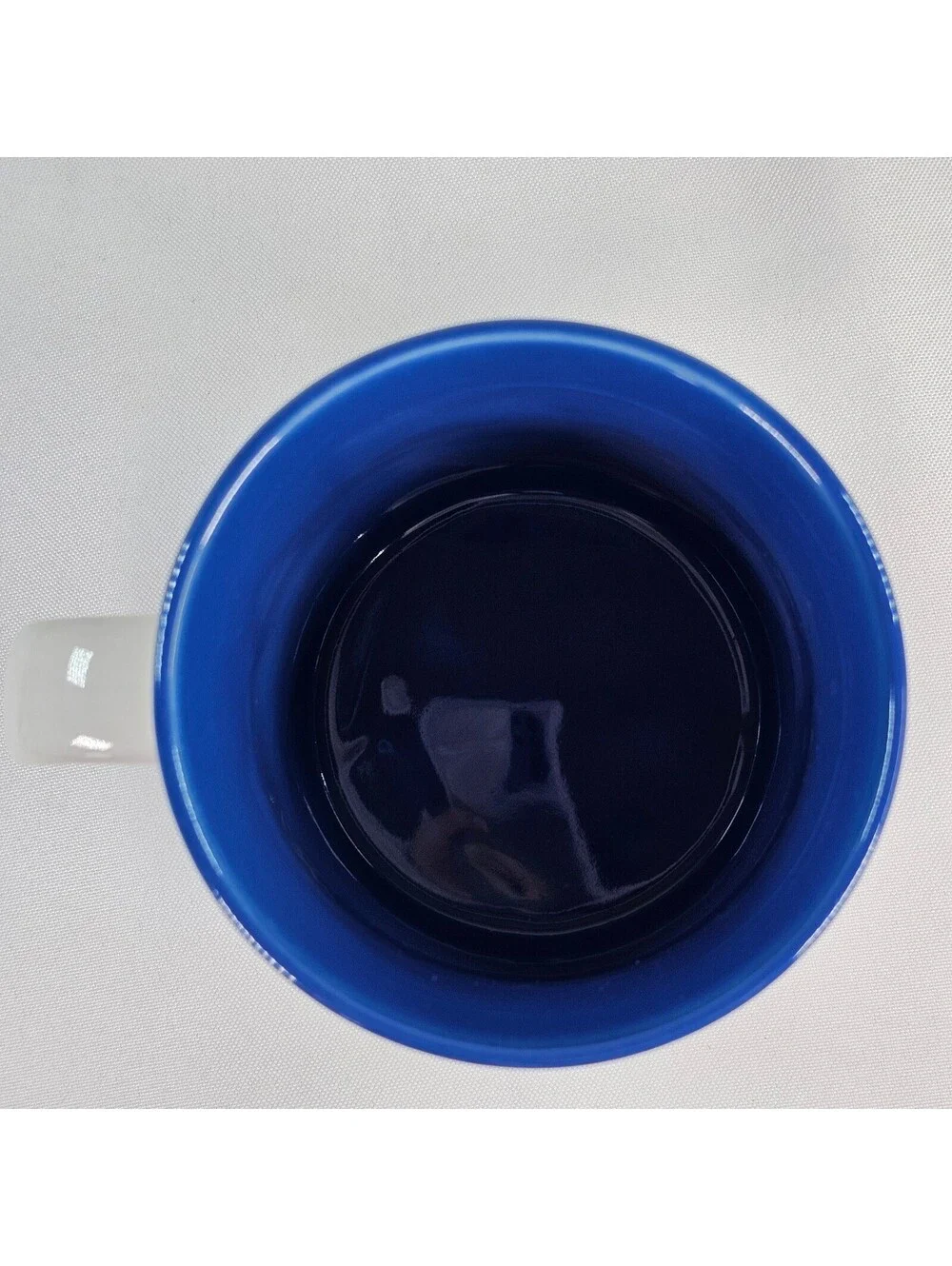 Ted Lasso Believe Ceramic Coffee Mug 20 oz White Blue Silver Buffalo WRTLA604E